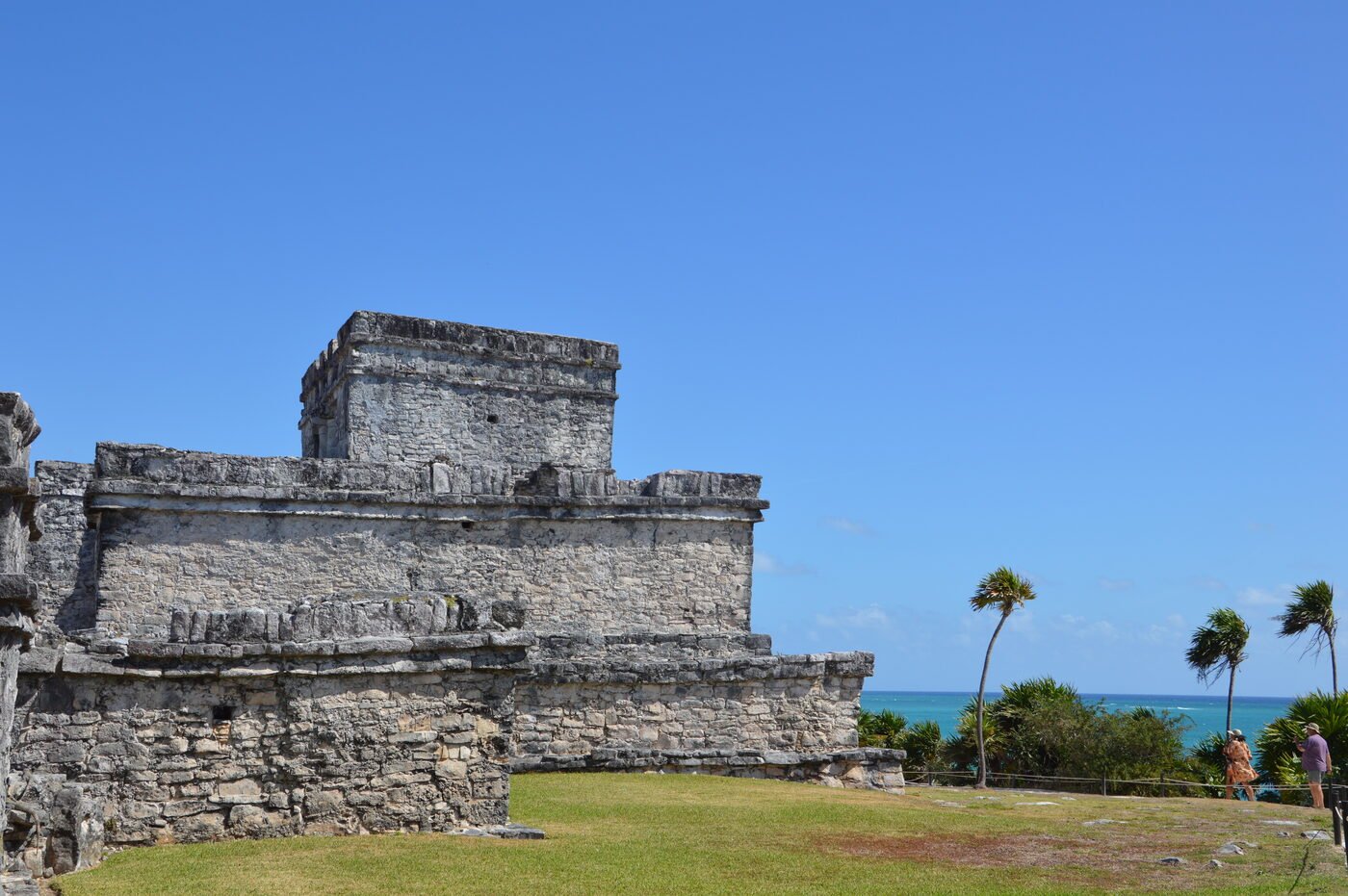 Ruines de Tulum face à la mer des Caraïbes